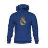 Real Madrid 1863FC Youth Color Badge Fleece Hoodie - Blue - Side View