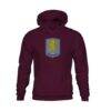 Aston Villa 1863FC Youth Color Badge Fleece Hoodie - - Side View