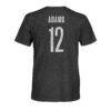 Tyler Adams AFC Bournemouth 1863FC Vintage Player Tri-Blend T-Shirt - Black - Detail View