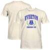 Everton 1863FC Retro Stripes T-Shirt - Cream - Front View