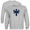 CF Monterrey 1863FC Youth Color Badge Sweatshirt - Gray - Front View