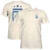 Argentina National Team 1863FC Big Logo Heavyweight T-Shirt - Cream - Front View