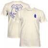 Everton 1863FC Big Logo Heavyweight T-Shirt - Cream - Front View