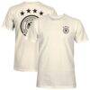 Germany National Team 1863FC Big Logo Heavyweight T-Shirt - Cream - Front View