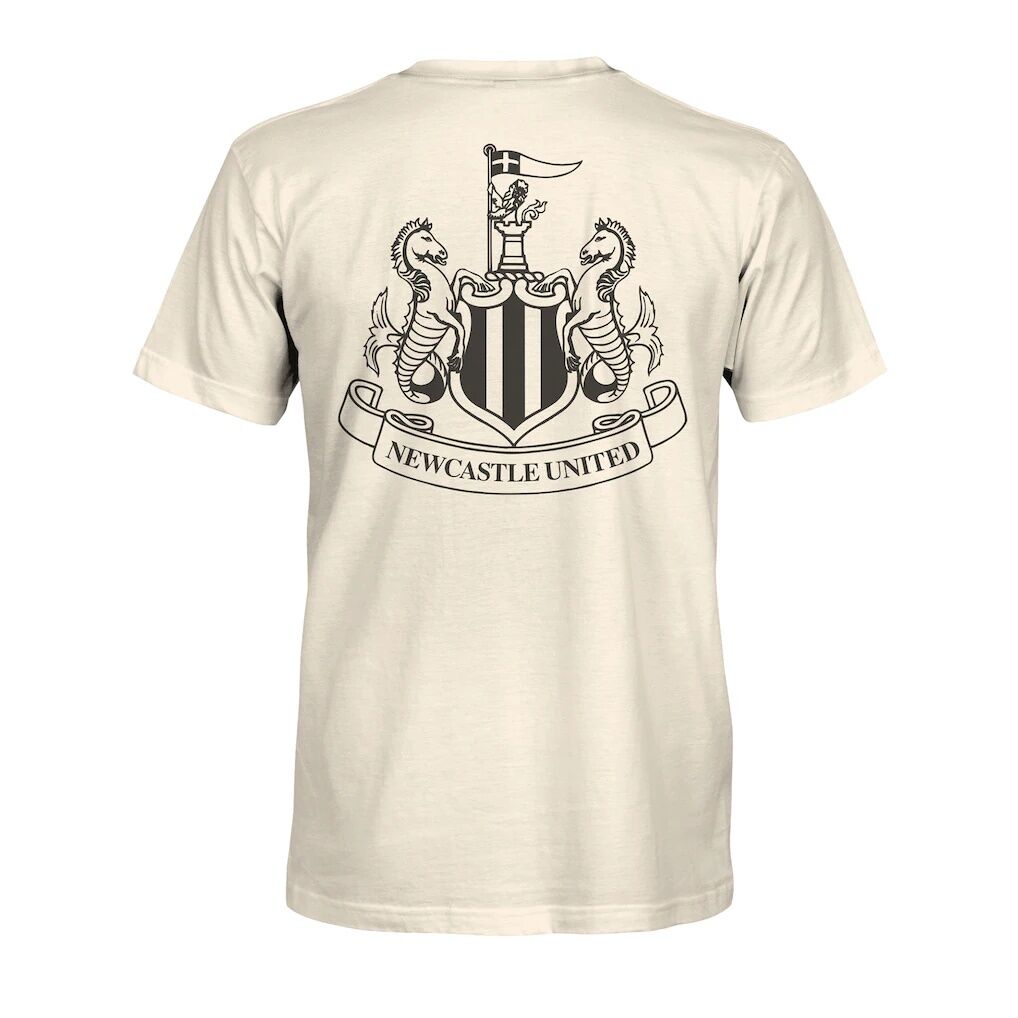 Newcastle United 1863FC Big Logo Heavyweight T-Shirt