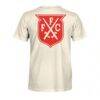 Fulham 1863FC Big Logo Heavyweight T-Shirt - Cream - Detail View