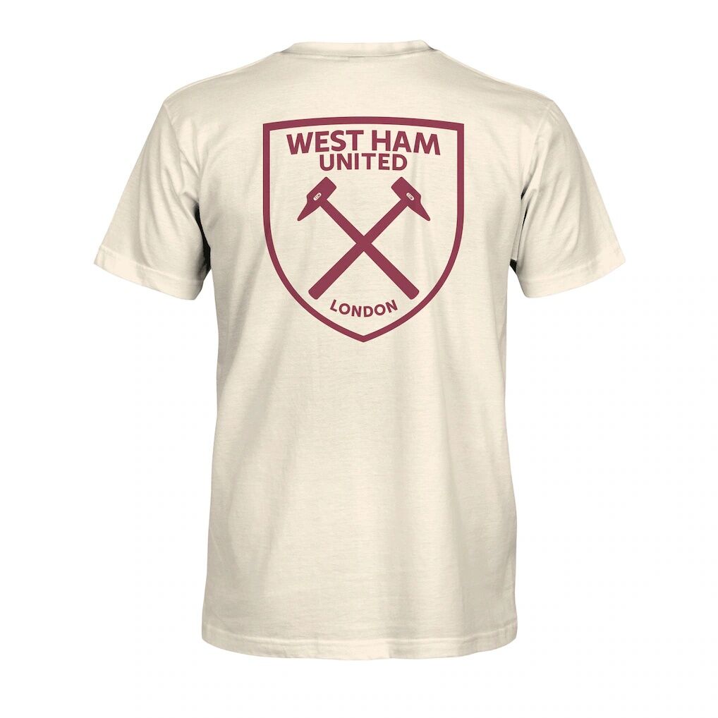 West Ham United 1863FC Big Logo Heavyweight T-Shirt