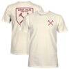 West Ham United 1863FC Big Logo Heavyweight T-Shirt - Cream - Front View