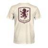 Aston Villa 1863FC Big Logo Heavyweight T-Shirt - Cream - Detail View