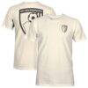 AFC Bournemouth 1863FC Big Logo Heavyweight T-Shirt - Cream - Front View