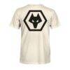 Wolverhampton Wanderers 1863FC Big Logo Heavyweight T-Shirt - Cream - Detail View