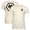 Wolverhampton Wanderers 1863FC Big Logo Heavyweight T-Shirt - Cream - Front View