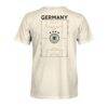 Germany National Team 1863FC Own the Pitch Heavyweight T-Shirt - Cream - Detail View