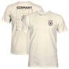 Germany National Team 1863FC Own the Pitch Heavyweight T-Shirt - Cream - Front View