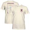 Aston Villa 1863FC Own the Pitch Heavyweight T-Shirt - Cream - Front View