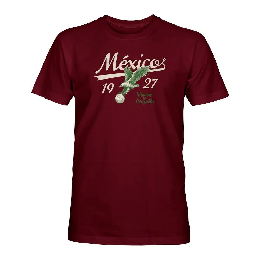 Mexico National Team 1863FC Script T-Shirt – Maroon