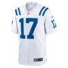 Daniel Jones Indianapolis Colts Nike Game Jersey - White - Side View