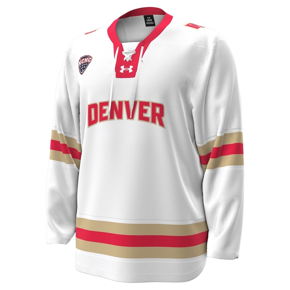 Denver Pioneers Under Armour Home Replica Hockey Jersey