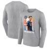 Hirving Lozano San Diego FC Player Program Long Sleeve T-Shirt - Gray - Front View
