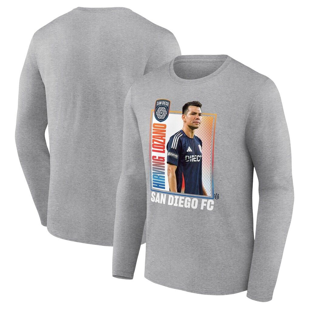 Hirving Lozano San Diego FC Player Program Long Sleeve T-Shirt