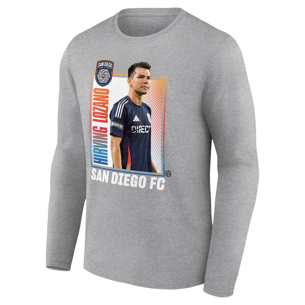 Hirving Lozano San Diego FC Player Program Long Sleeve T-Shirt