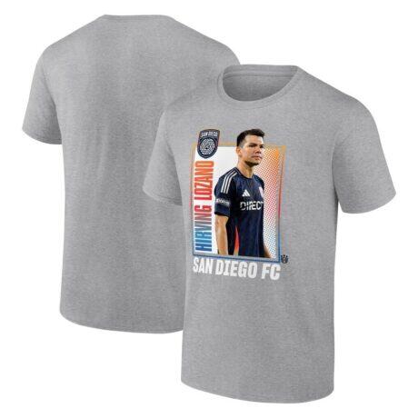 Hirving Lozano San Diego FC Player Program T-Shirt - - Front View