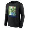 Jordan Morris Seattle Sounders FC Player Program Long Sleeve T-Shirt - Black - Side View