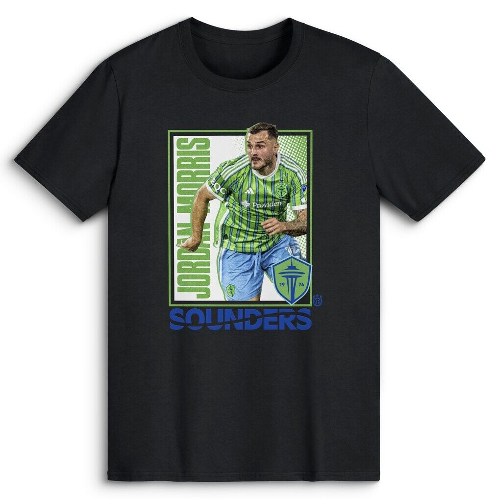 Jordan Morris Seattle Sounders FC Player Program T-Shirt