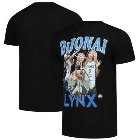 DiJonai Carrington Minnesota Lynx Stadium Essentials Unisex Crossroads T-Shirt - Black - Front View