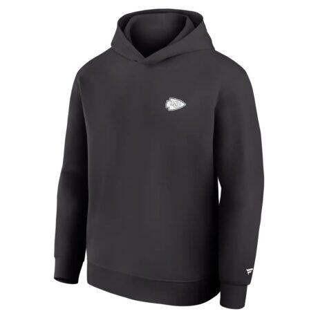 Kansas City Chiefs Fashion7 Clutch Tri-Blend Hoodie - Charcoal - Alt2
