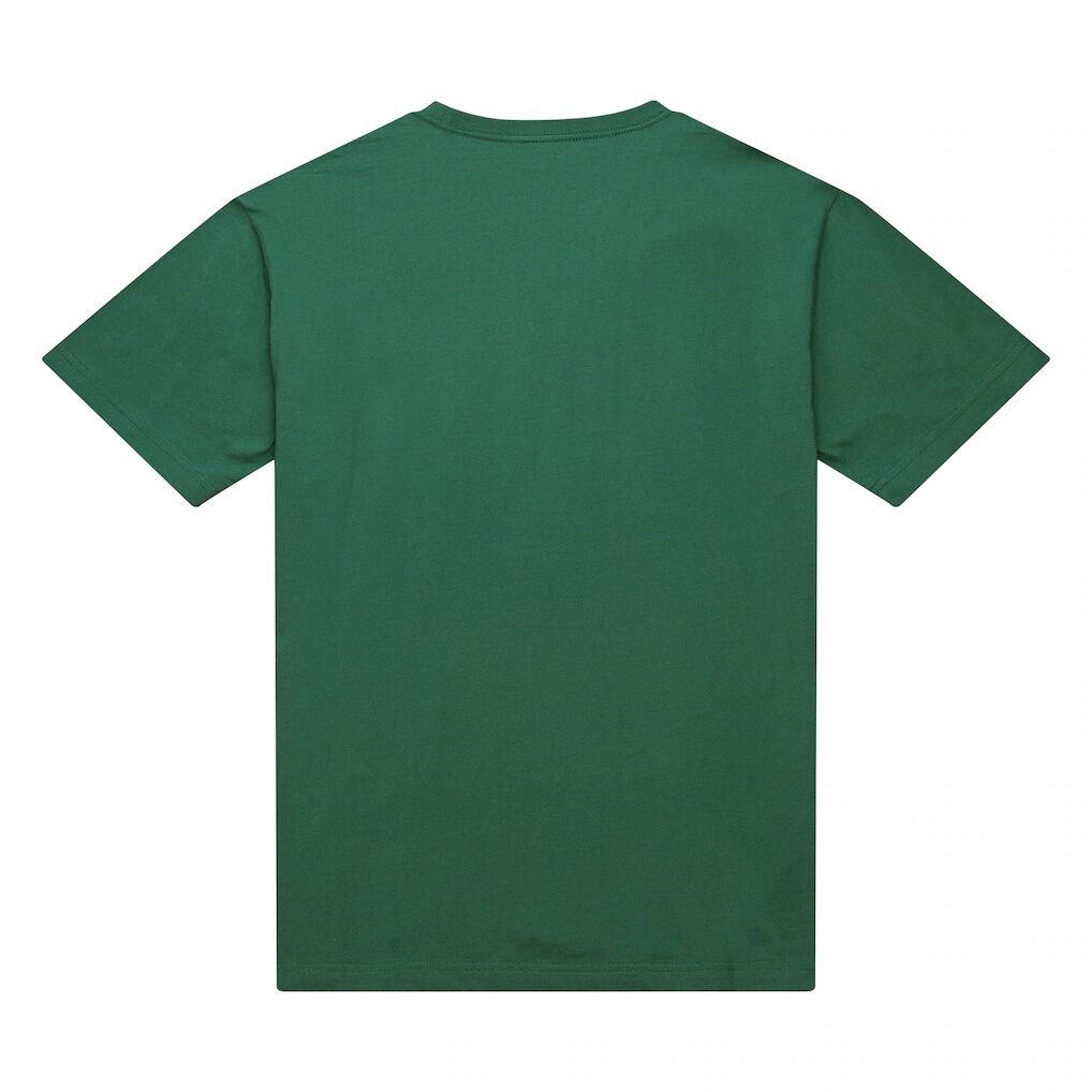 Milwaukee Bucks Mitchell & Ness Hardwood Classics Throw It Back Premium T-Shirt