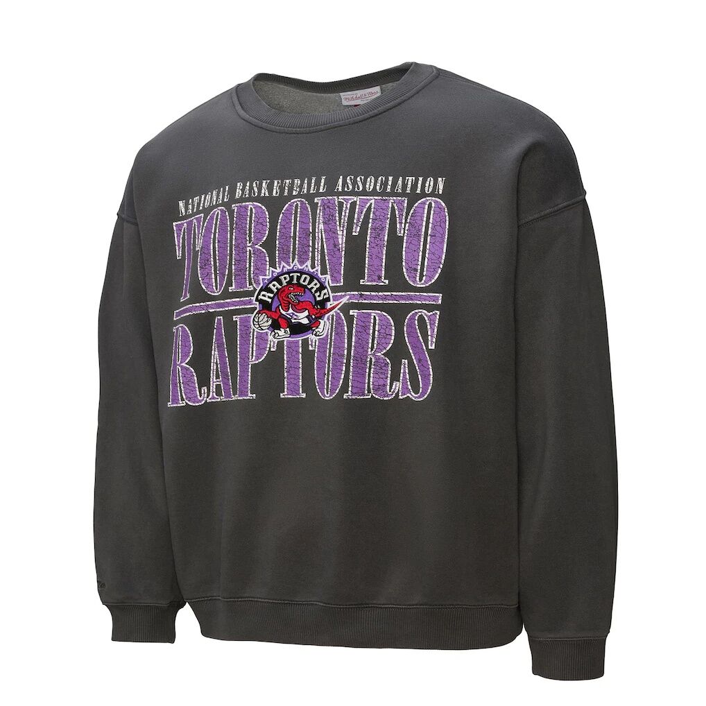 Toronto Raptors Mitchell & Ness NBA Downtown Collection Fleece Sweatshirt