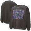 Milwaukee Bucks Mitchell & Ness NBA Downtown Collection Fleece Sweatshirt - Black - Front View
