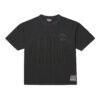 Golden State Warriors Mitchell & Ness Downtown Collection Premium T-Shirt - Black - Back View