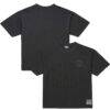 Golden State Warriors Mitchell & Ness Downtown Collection Premium T-Shirt - Black - Front View