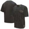 Charlotte Hornets Mitchell & Ness Downtown Collection Premium T-Shirt - Black - Front View