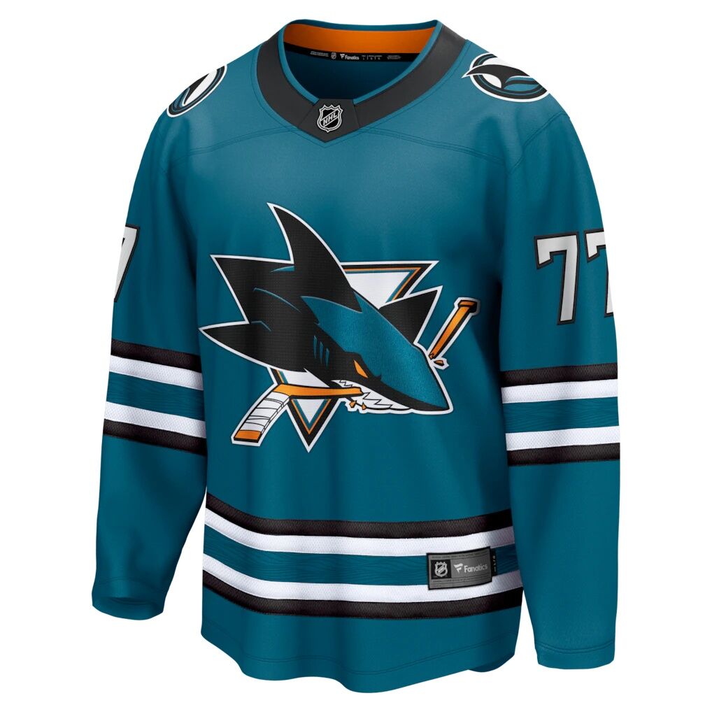Michael Misa San Jose Sharks Fashion7 Breakaway Jersey