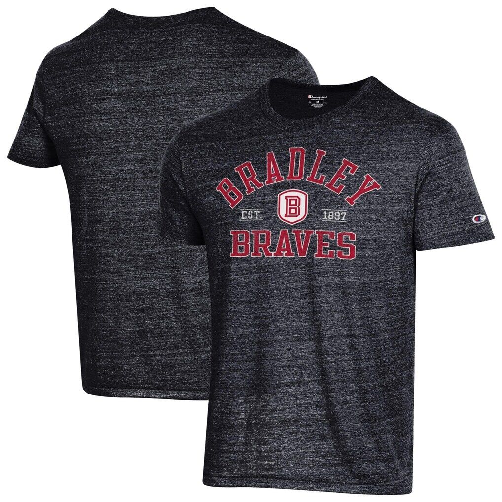 Bradley Braves Champion Ultimate Triblend T-Shirt