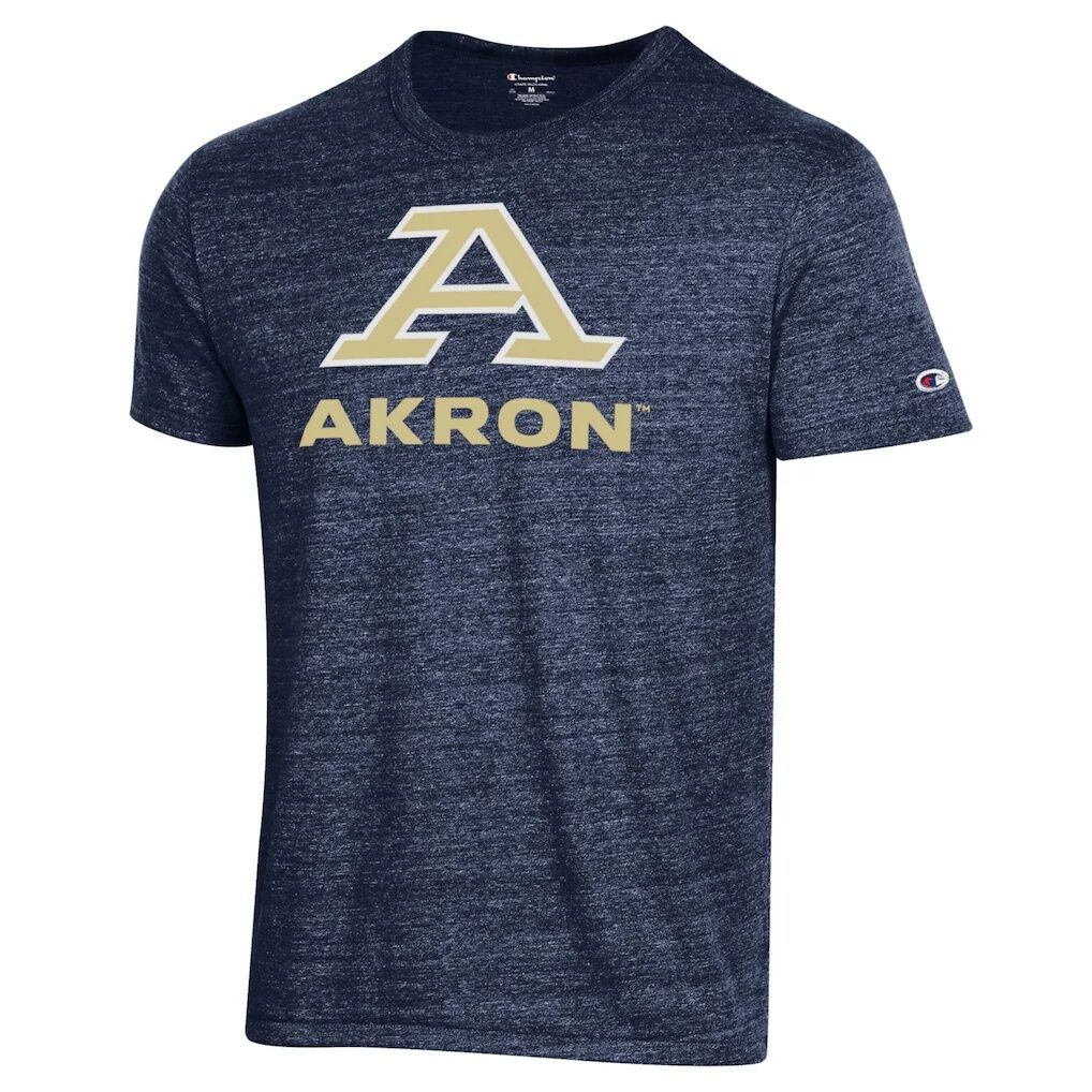 Akron Zips Champion Ultimate Triblend T-Shirt