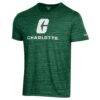 Charlotte 49ers Champion Ultimate Triblend T-Shirt - Green - Side View