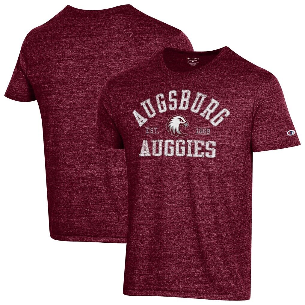 Augsburg Auggies Champion Ultimate Triblend T-Shirt - Maroon
