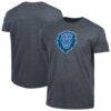 Columbia University Champion Ultimate Triblend T-Shirt - Navy - Front View