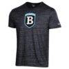 Bentley Falcons Champion Ultimate Triblend T-Shirt - Black - Side View