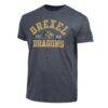 Drexel Dragons Champion Ultimate Triblend T-Shirt - Navy - Side View