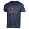 Eastern Connecticut State Warriors Champion Ultimate Triblend T-Shirt - Navy - Side View