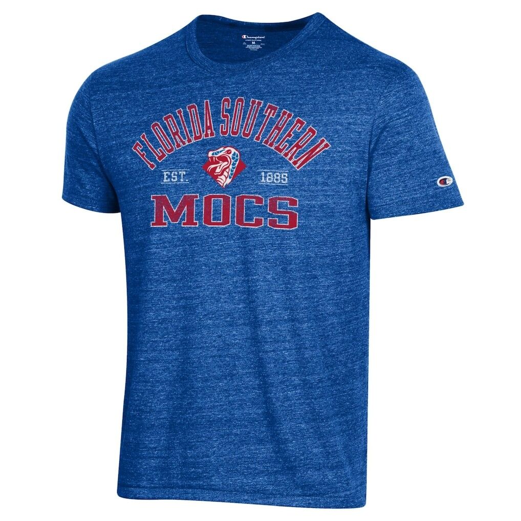 Florida Southern Mocs Champion Ultimate Triblend T-Shirt