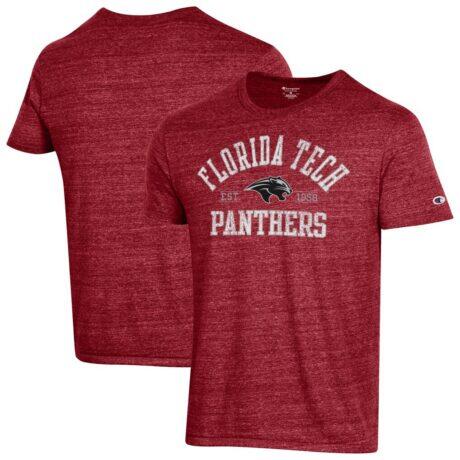 Florida Tech Panthers Champion Ultimate Triblend T-Shirt - Cardinal - Front View