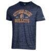 Gettysburg Bullets Champion Ultimate Triblend T-Shirt - Navy - Side View