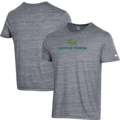 George Mason Patriots Champion Ultimate Triblend T-Shirt - Gray - Front View