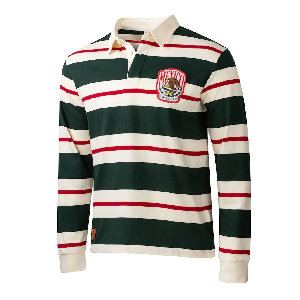 Mexico National Team Sport Design Sweden Golden Eagle Rugger Sweatshirt – Forest Green
